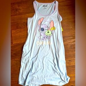 Disney Light Blue Stitch Ohana Dress